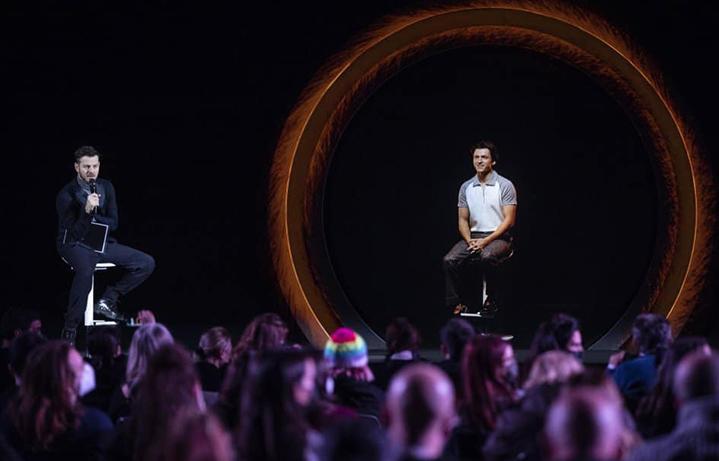 Intervista Ologramma Tom Holland